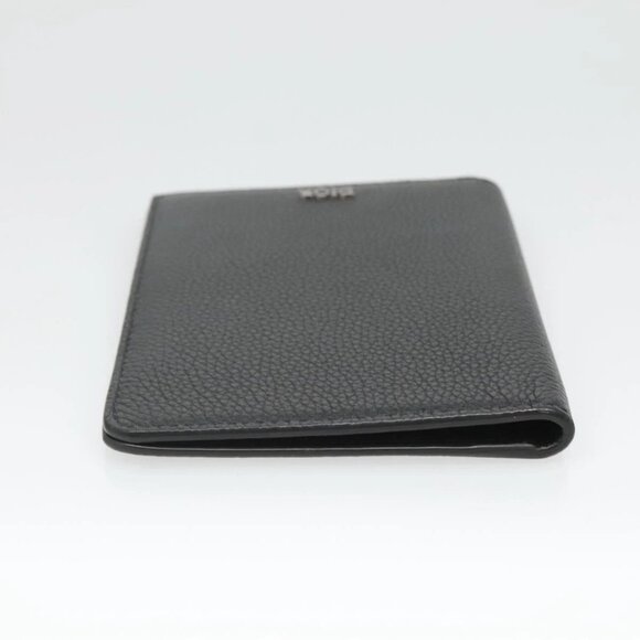 Christian Dior Card Case Leather Black Auth - Picture 5 of 16